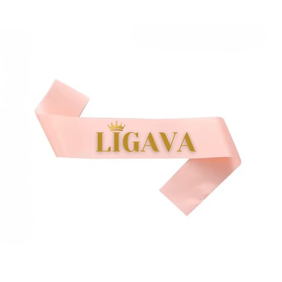 Līgavas lente Līgava ar kroni